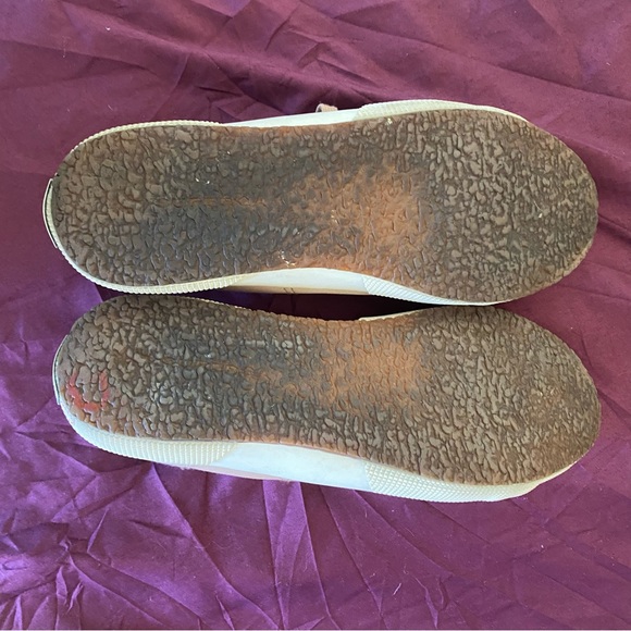 SUPERGA Blush Pink Satin Lace Up Sneaker - Picture 9 of 9